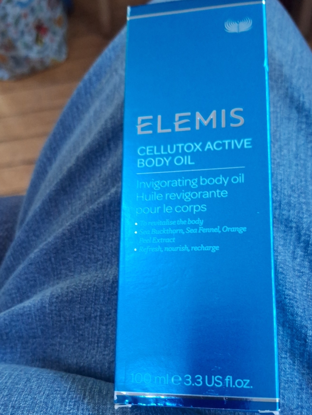 ELEMIS Cellutox Active Body Oil - Metallic Blue Box